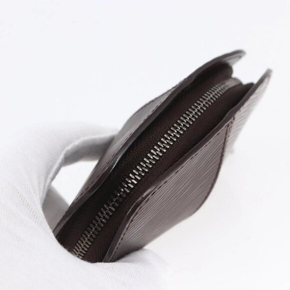 LOUIS VUITTON Epi Porte Monnaie Z Coin Purse Mocha M6368B LV Auth ep11384 - Picture 5 of 16